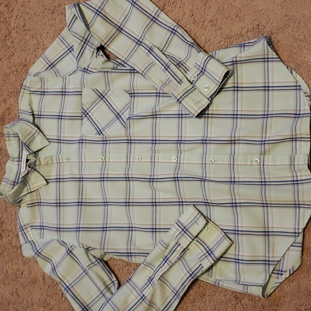 Green Light wt basic button down szL